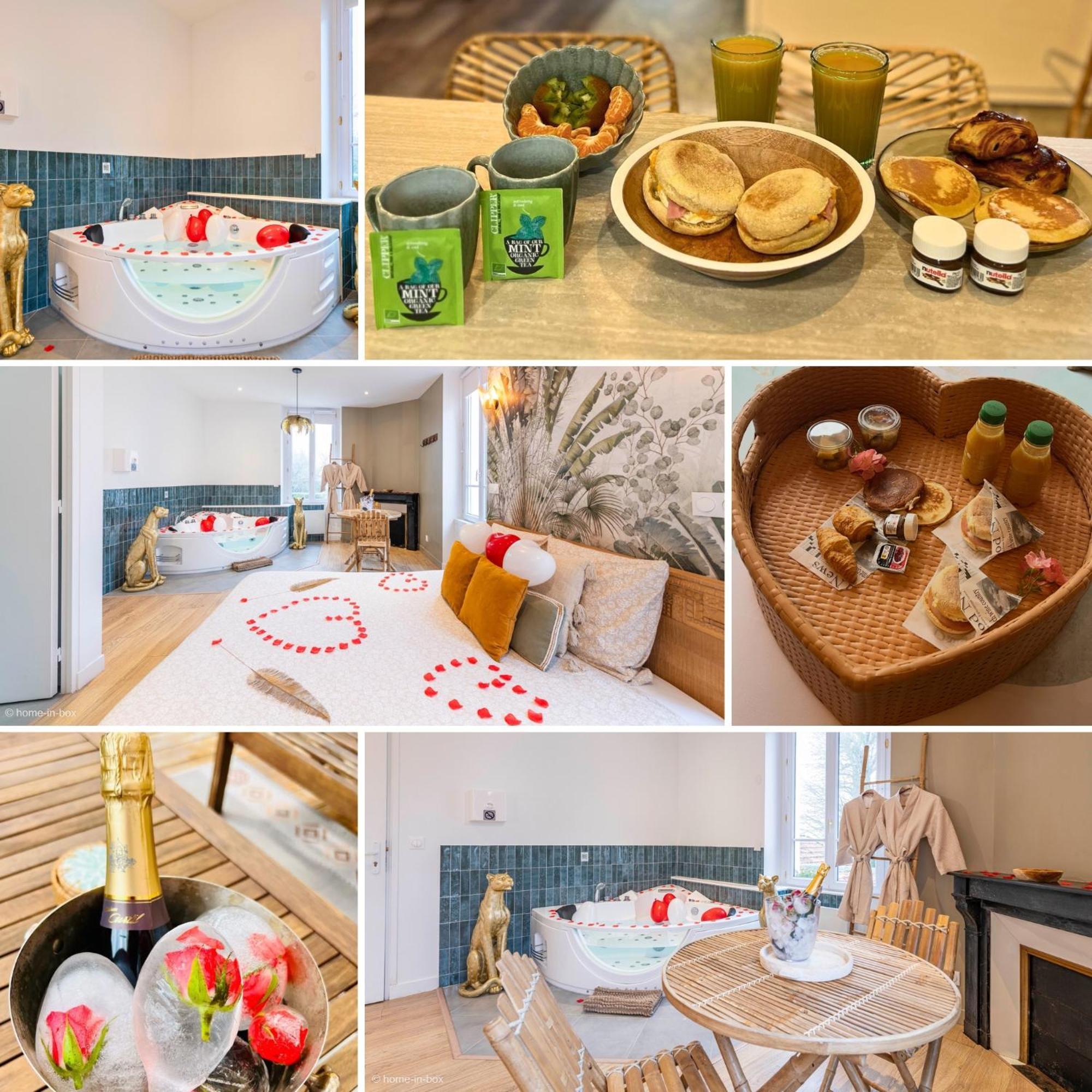 Le Nid D'Eliyah, Suites Avec Jacuzzi 15Min Disneyland Paris Nanteuil-lès-Meaux Zewnętrze zdjęcie